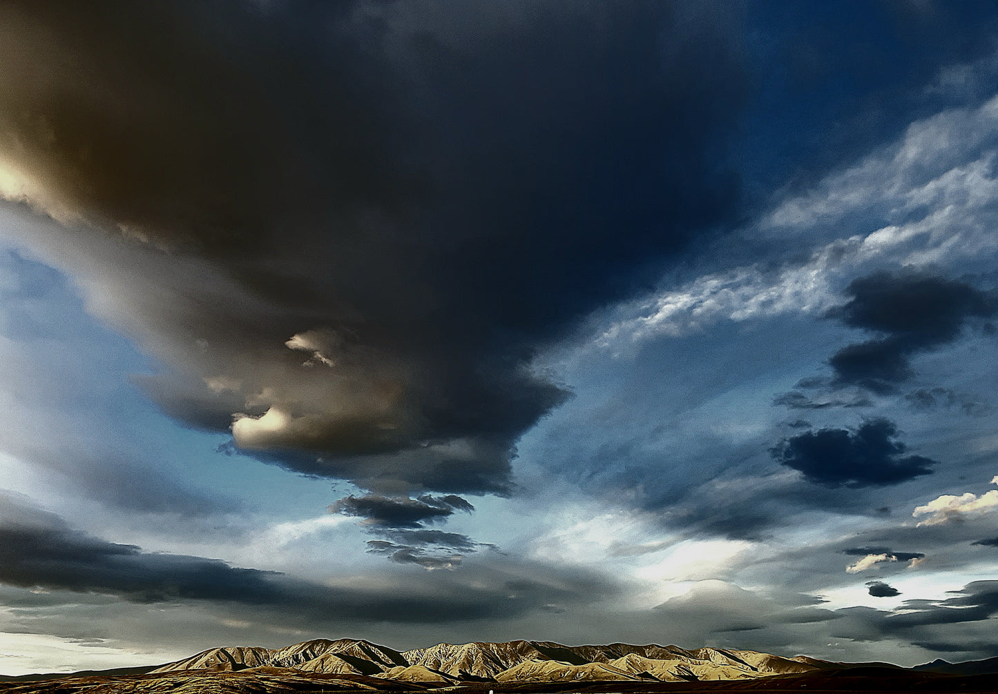 'Theres a darkness on the edge of town'. Print