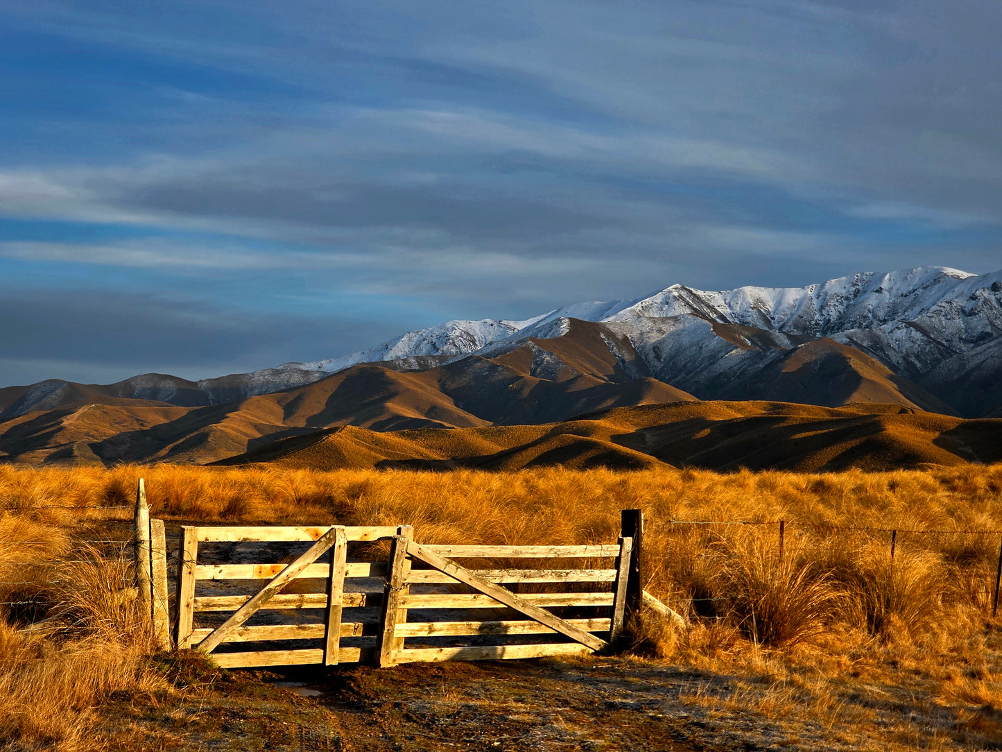 You've been out riding fences for so long now.